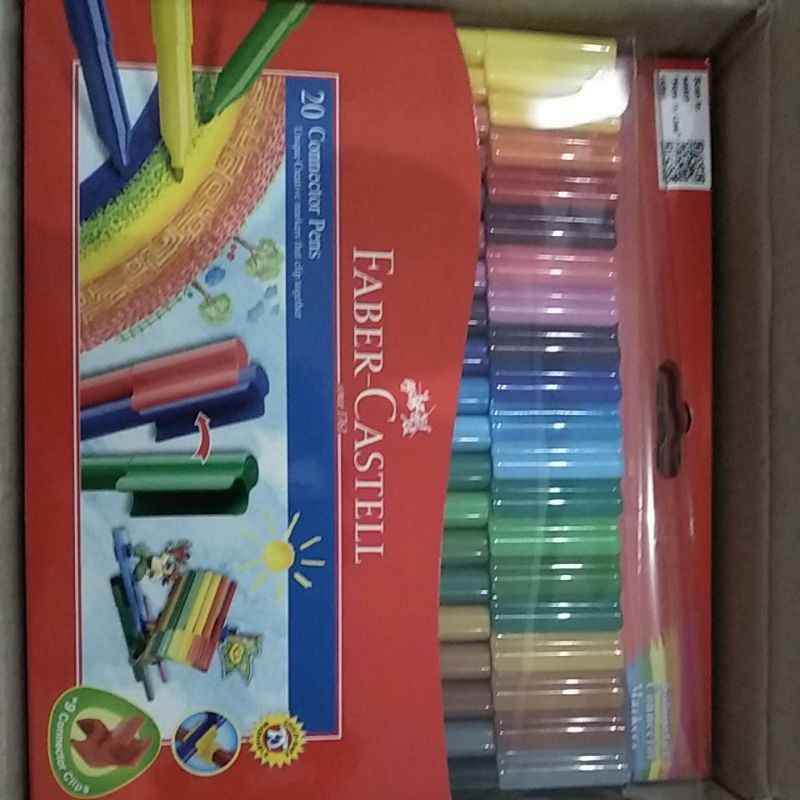 

H7Y PROMO!!! Connector Pen Faber Castell isi 20