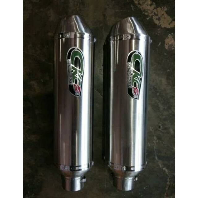 silincer ckc kapsul panjang 30 cm tiger - megapro - gl - dll