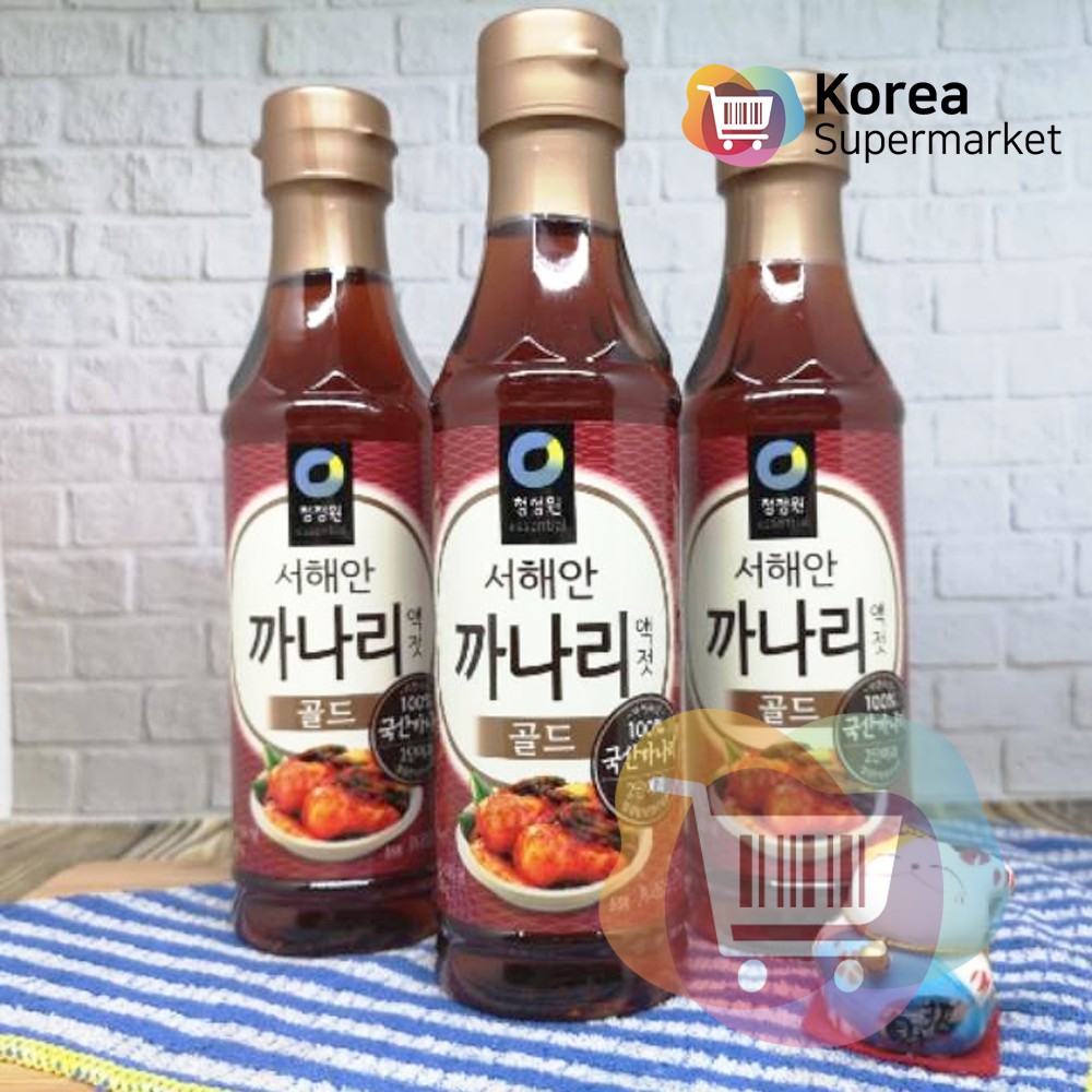 Daesang Chung Jung One Canary Sauce - Kecap Ikan Teri Korea 500g Korea