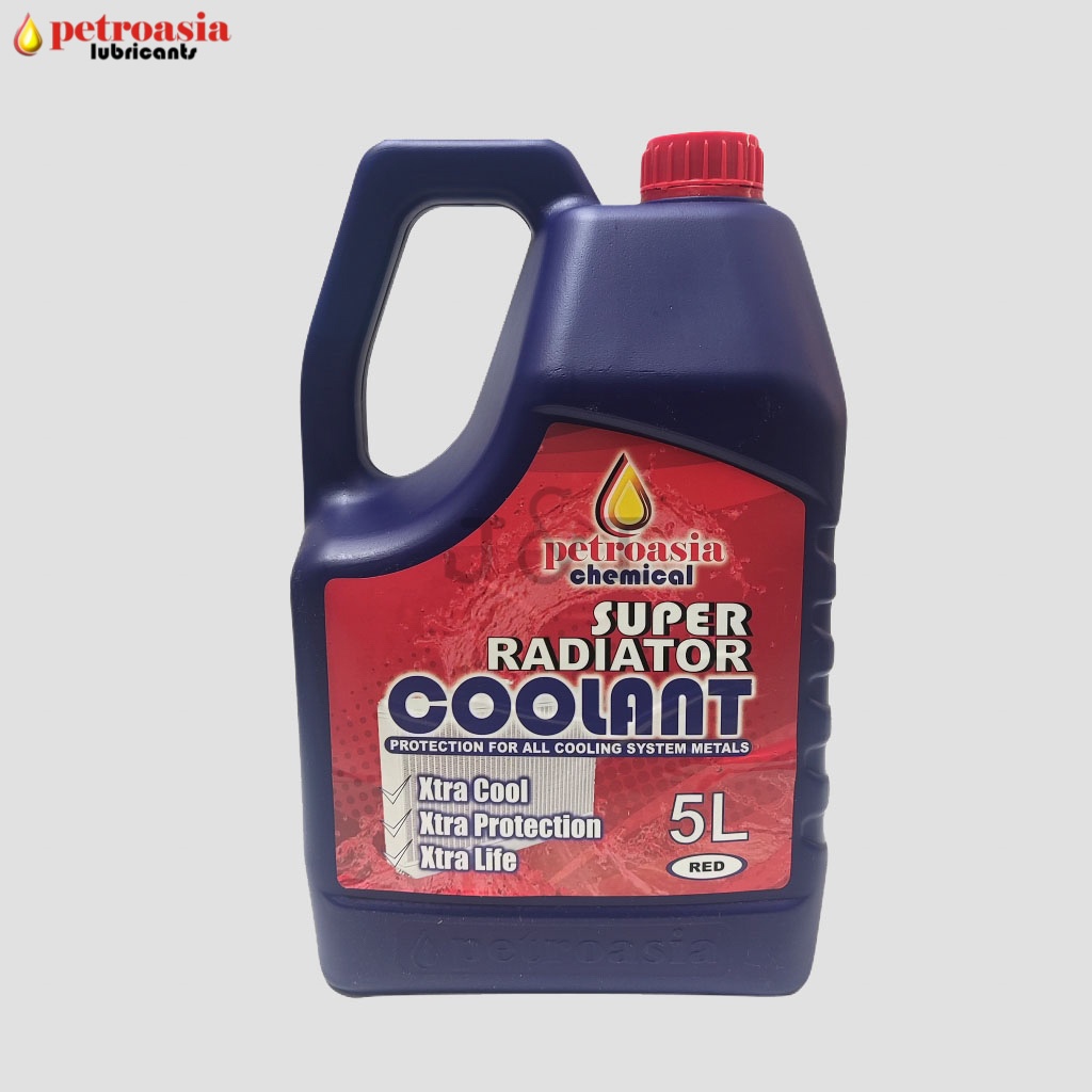 Air Coolant - air radiator - cairan radiator 5 Liter merah - air radiator motor - air radiator mobil