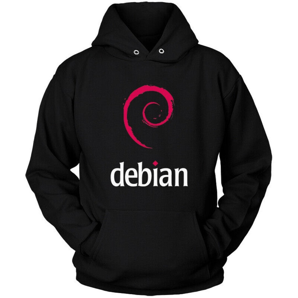 Debian Hoodie Wanita/Pria Kualitas Bagus