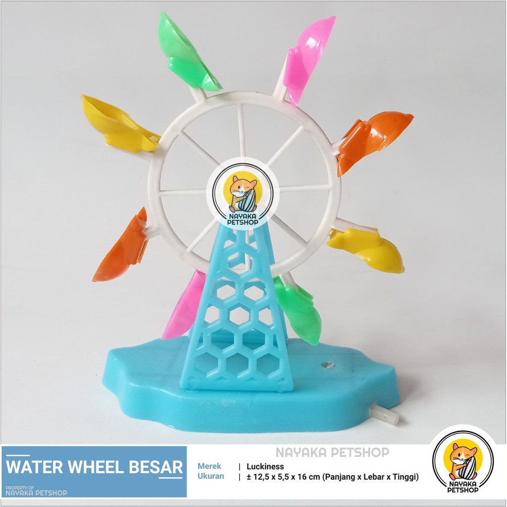 Kincir Air Besar Hiasan Ornamen Dekorasi Aquarium Water Wheel