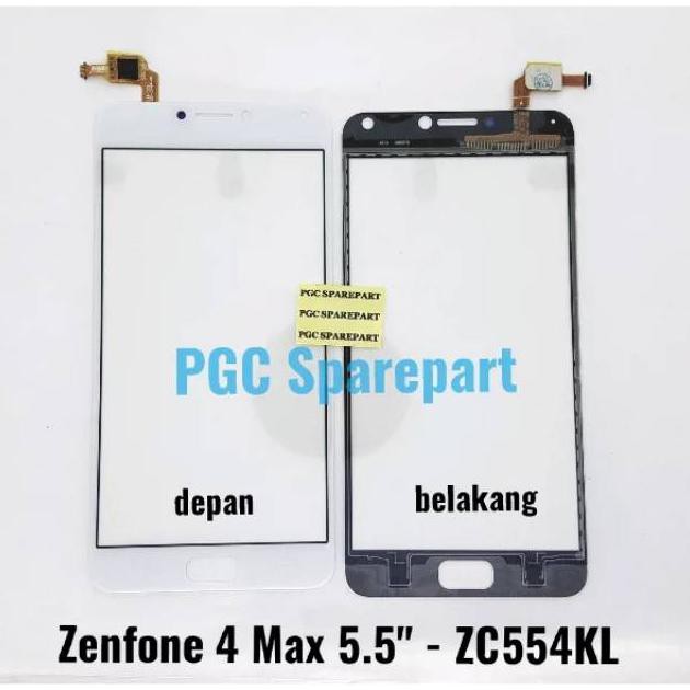 Original Touchscreen Asus Zenfone 4 Max Pro 5 5 Zc554kl X00ld Xoold X00id Kaca Ts Layar Sentuh Shopee Indonesia