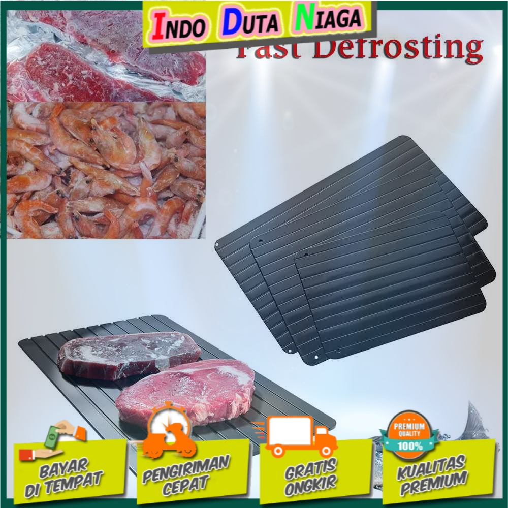 Meijuner Talenan Defrosting Daging Beku Meat Fast Thawing Board Size L