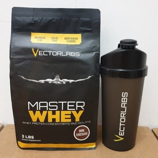 Vectorlabs Master Whey 3lbs pure whey protein isolate 3lbs Vector Labs