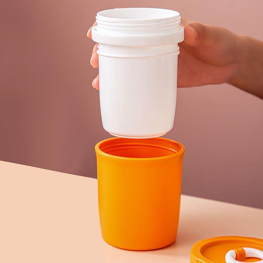 Populer 330ml Vacuum Cup Insulated Dengan Penutup Wadah Makanan Kotak Makan