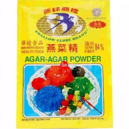 

Bubuk Agar Agar Swallow Globe 7g(1kotak)