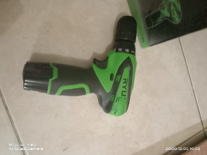 Ryu Cordless Drill Rcd 12-1/ Ryu Mesin Bor Cas 12v