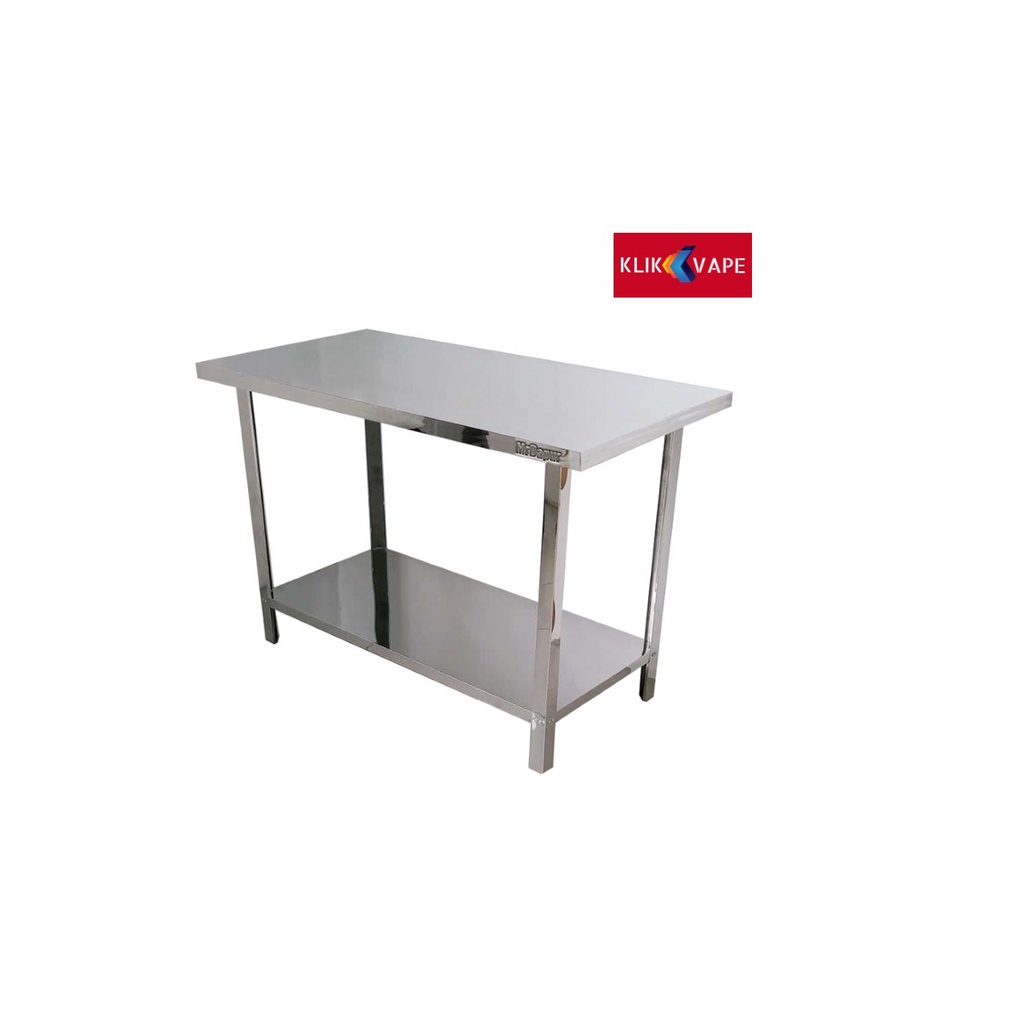 Termurah Meja Stainless Steel MrDapur WT 1 Meja Kitchen Grab/Gosend Bisa