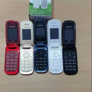 Samsung lipat flip Caramel GT-E1272 samsung murah Hp New