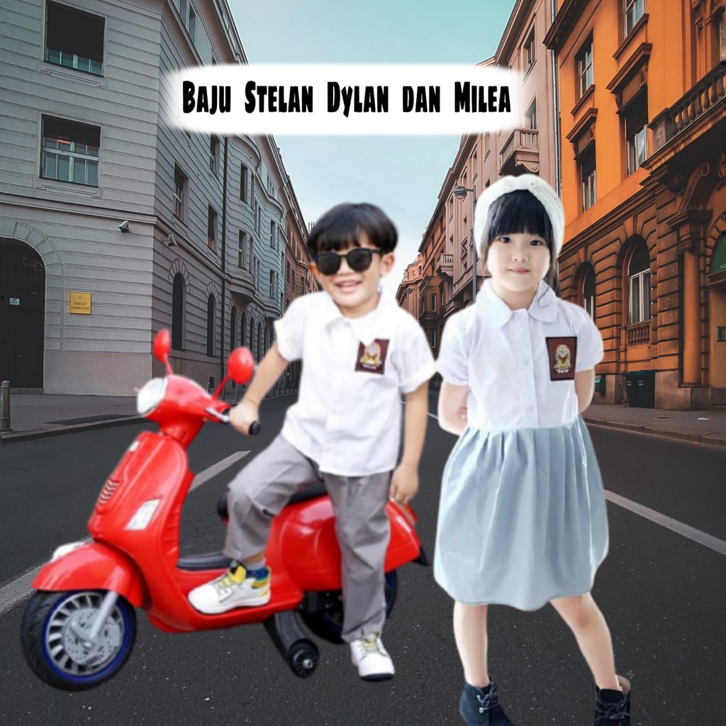 BAJU SMA SMP SD DILAN MILEA |BAJU SMA ANAK BAJU ANAK COWOK BAJU ANAK CEWEK