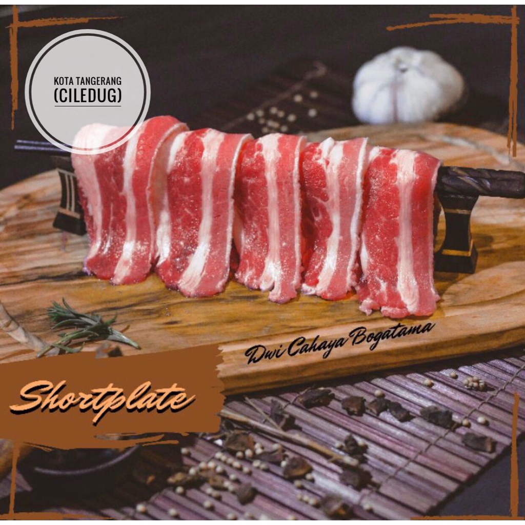 

US SLICE BEEF SHORTPLATE BEEF ALA YOSHINOYA - 250gr