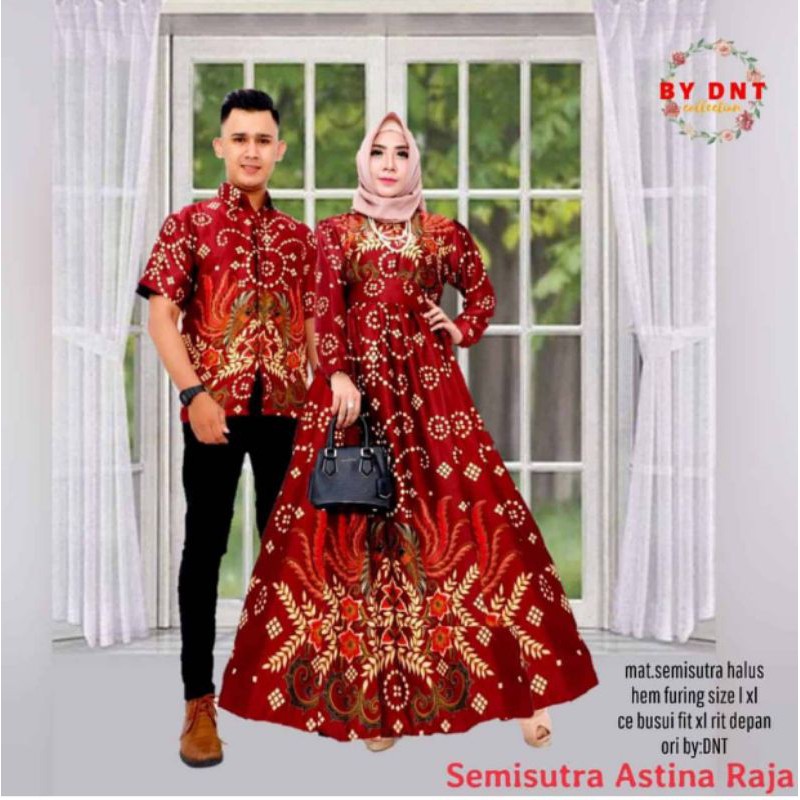 BAJU COUPLE SEMI SUTRA