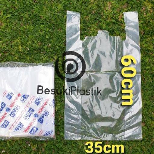 ✪ PE Kresek ALFA 35x60 / PE Kresek Besar Dus / PE Kresek Bening 35cm / Kantong Plastik PE Besar ☈