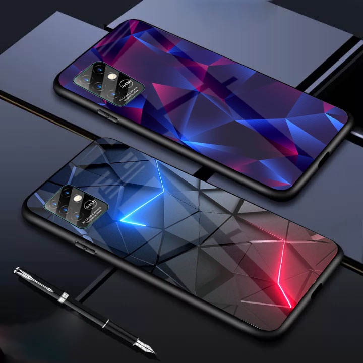 Softcase Glass Infinix Note 8 | Case Infinix Note 8 | Kesing Infinix Note 8 | Casing Infinix Note 8 