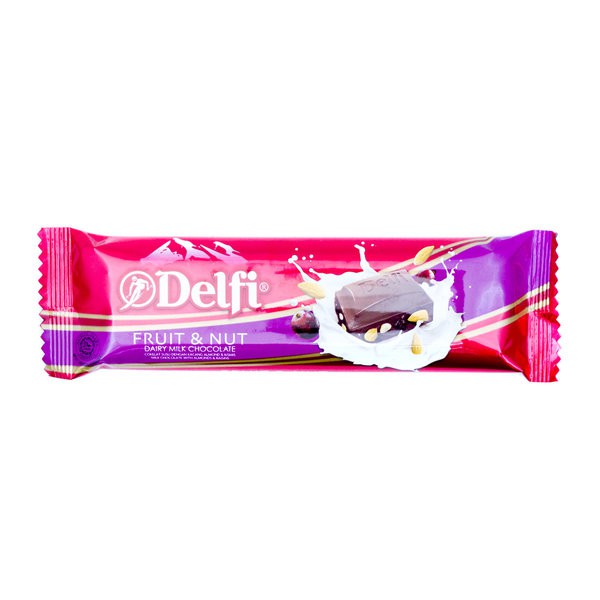 

DELFI Fruit and Nut Diary Milk Chocolate 65gr - Coklat DELFI Kacang dan Buah