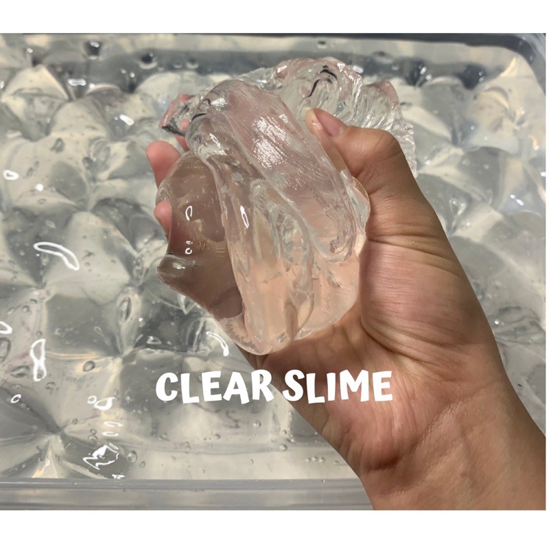 SLIME CLEAR || CLEAR SLIME BY SLIME BINTARO || BONUS BUBUK SLIME ACTIVATOR