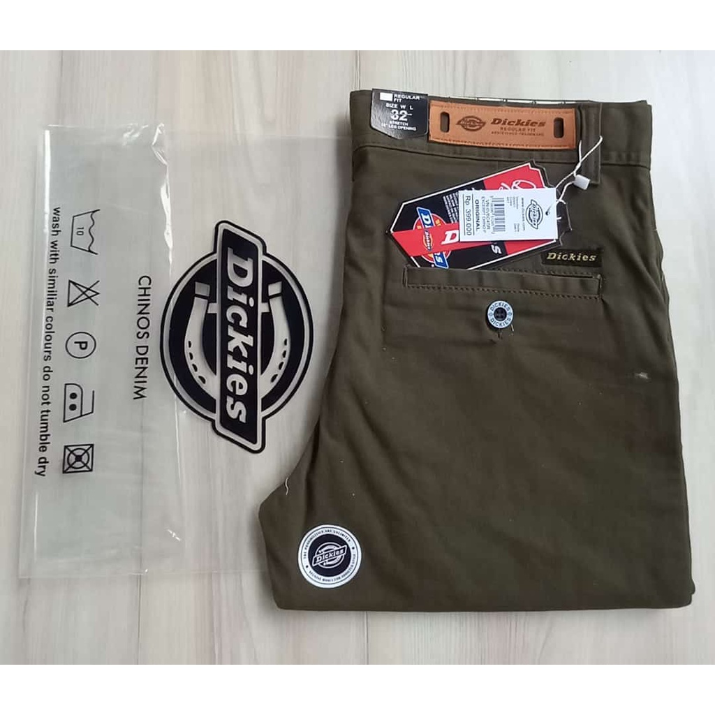 12Pcs Celana Chino Panjang Pria Distro Premium