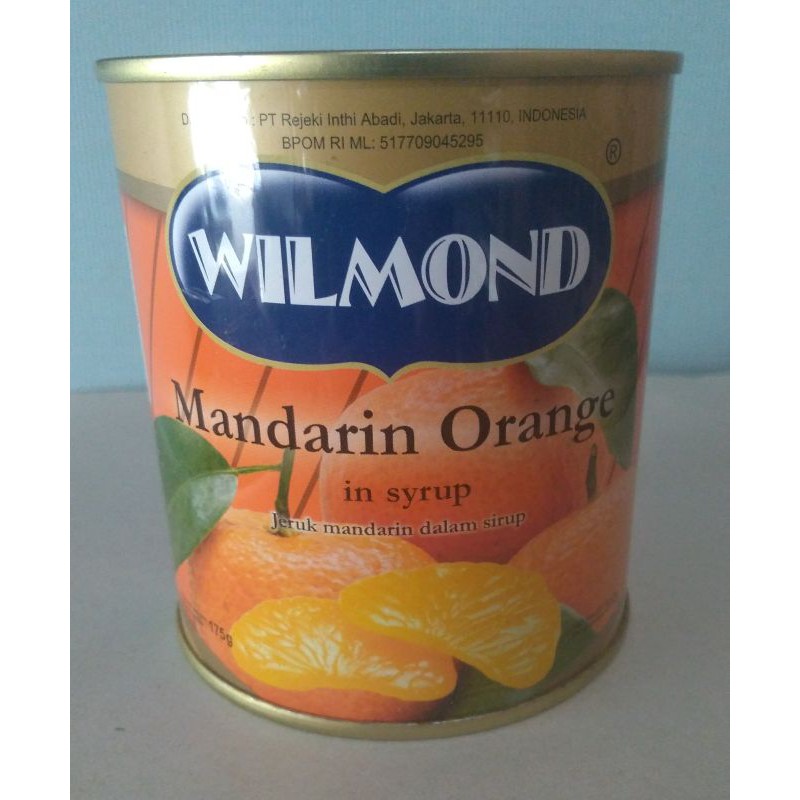 

Wilmond Mandarin Orange 312gr murah enak packing ori