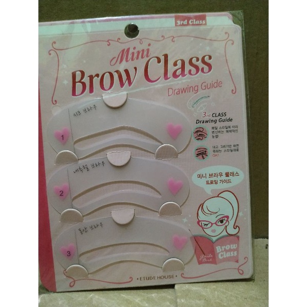 Brow Class Cetakan Alis Sulam Alis Tato Alis