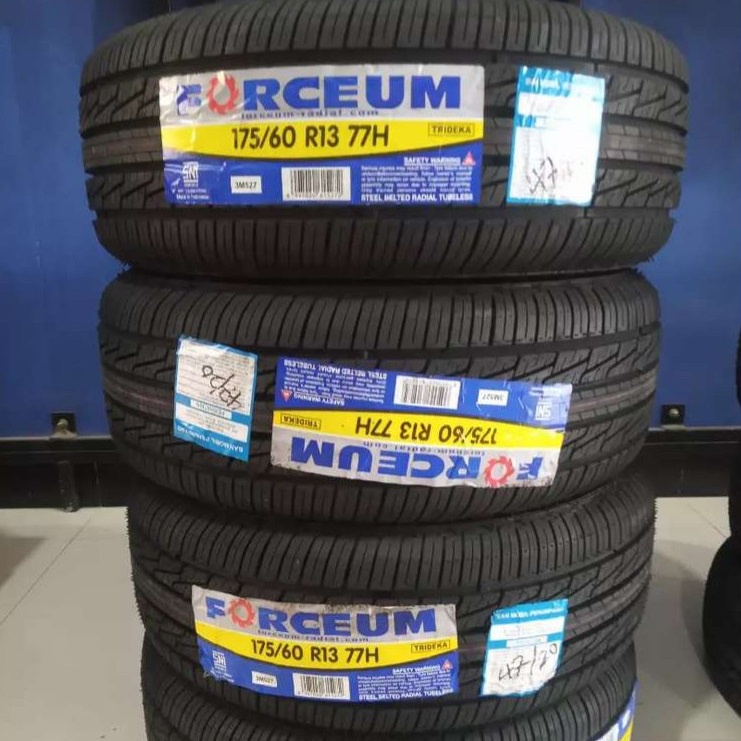 Ban Mobil Murah Ring 13 175/60 FORCEUM TRIDEKA 175 60 R13 Ban Tubles Radial toko ban mobil pemalang