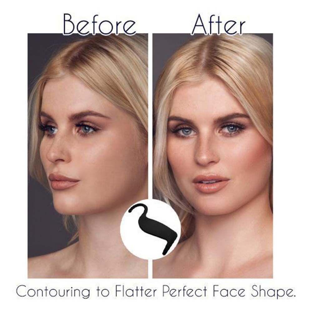 Kartu Eyeliner Agustina Prime Face Shape Makeup Tools Template Kurva Kontur Makeup Mata &amp; Asap