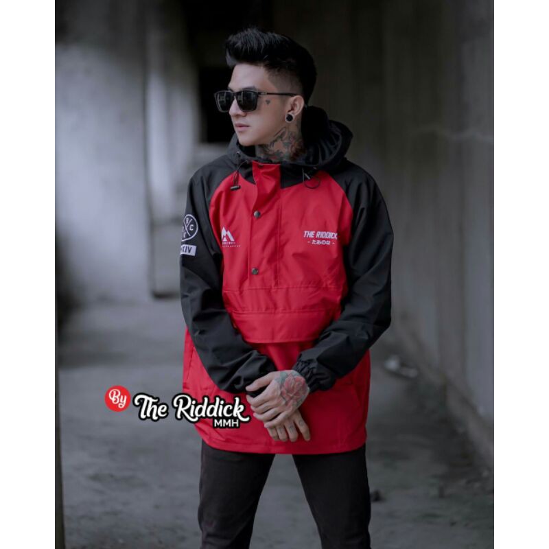 [BAYAR DITEMPAT] JAKET PRIA-JAKET MURAH-JAKET CAGOULE-JAKET KANTONG DORAEMON-JAKET ANTI AIR