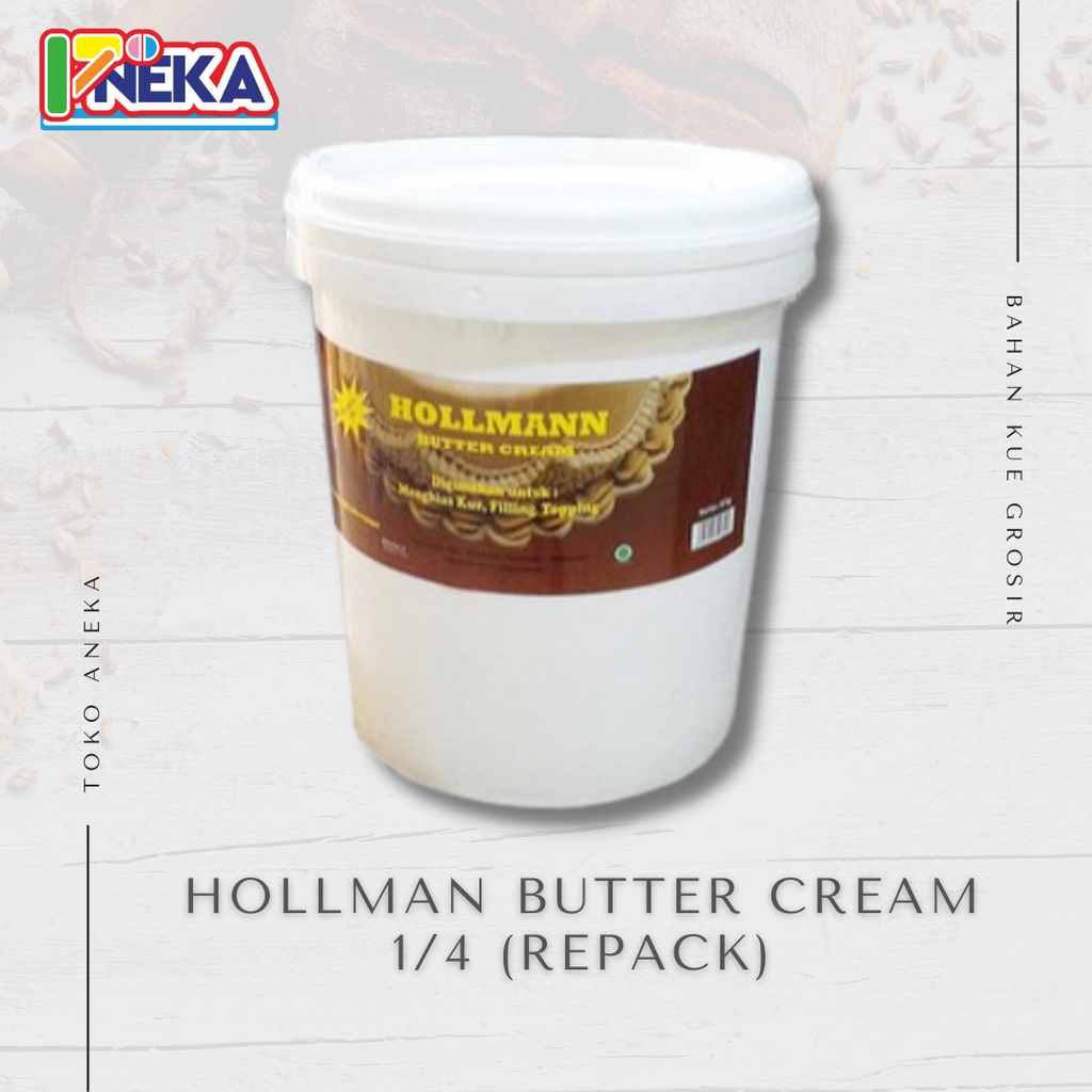 Jual Butter Cream Hollman 250gr [Repack] Shopee Indonesia