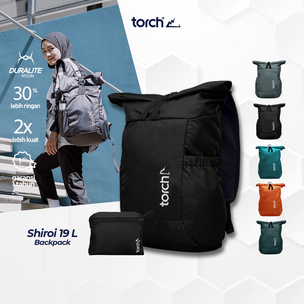 TORCH Depok Tas Lipat Shiroi 19+2L