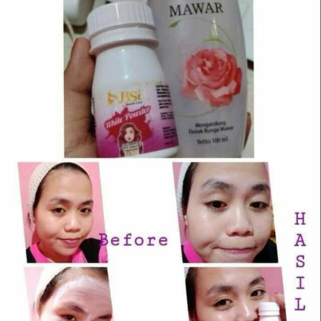 BSI WHITE POWDER ORIGINAL / BSI BIBIT PEMUTIH ORIGINAL BPOM