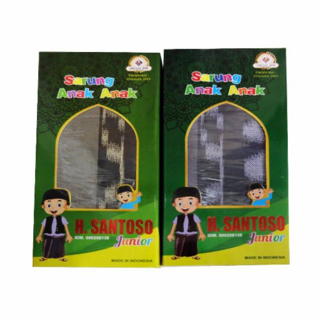 Sarung anak h santoso by unggul jaya