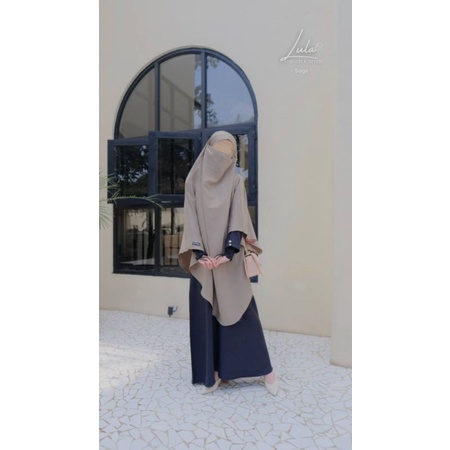 French khimar instan tanpa tali,anti ribet (FK instan Lula by Khumaira Syar'i)