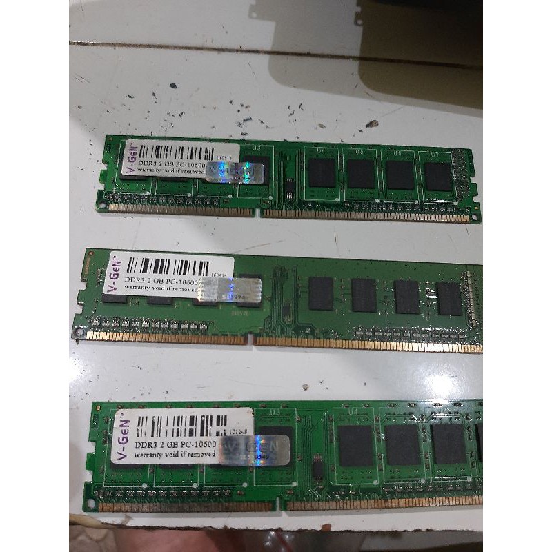 Memory Pc V-Gen DDR3 2GB