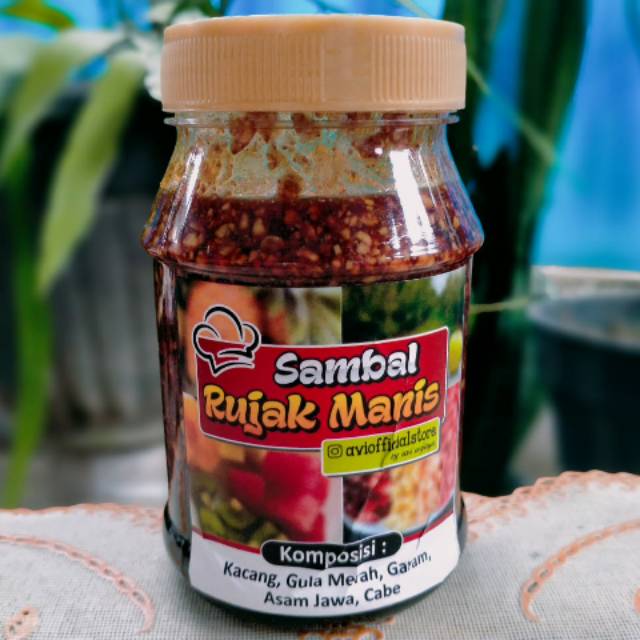 

Sambal rujak manis / bumbu rujak buah