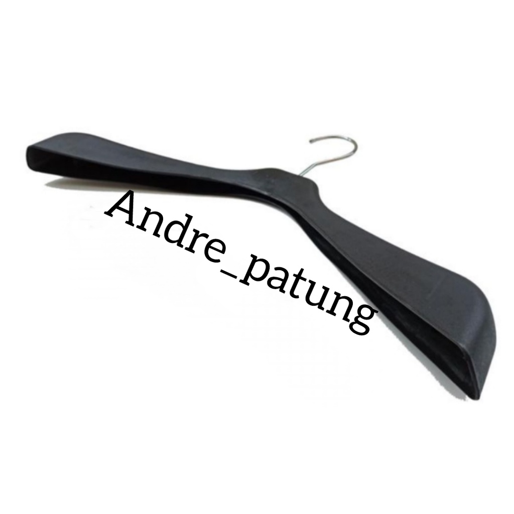 Hanger Gantung Baju 1 Lusin/Hanger Baju Dewasa Bahan Plastik