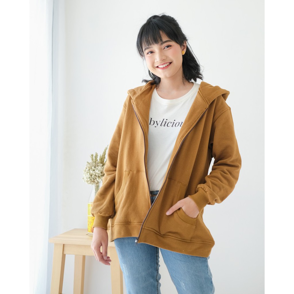 Myrubylicious REABETSOE HOODED JACKET-CINNAMON