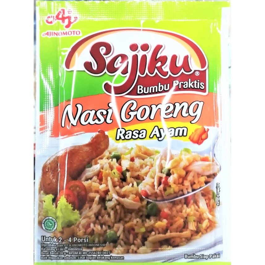 

Sajiku Bumbu Racik Nasi Goreng Rasa Ayam 20gr