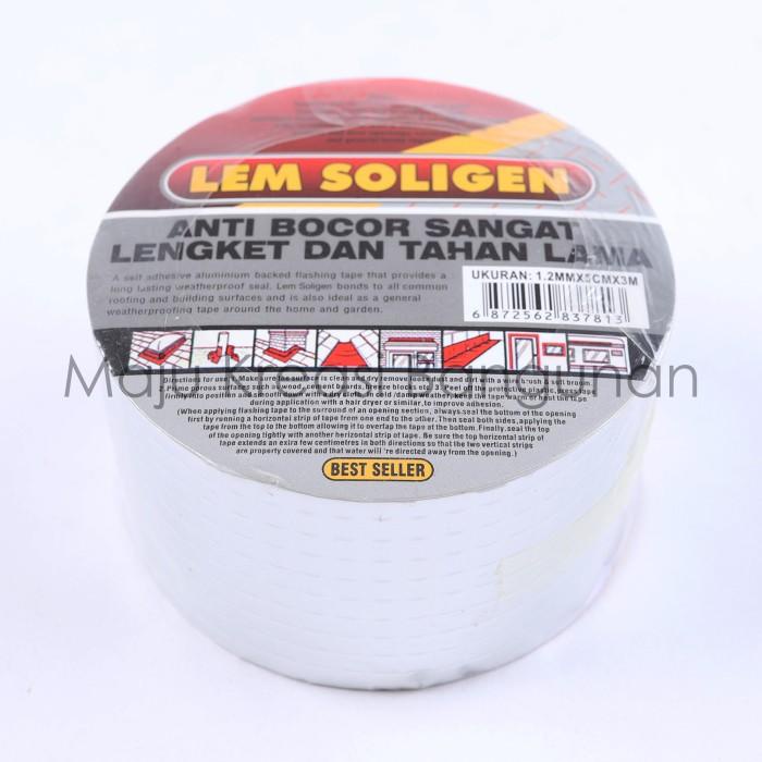 Perekat Lem Seng Soligen 3M Super Band Lem Asbes Talang Genteng Anti Bocor