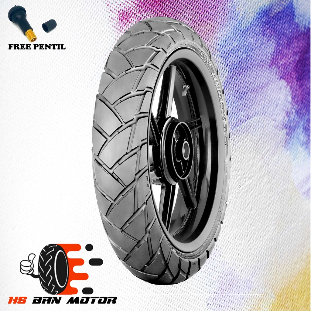 BAN MOTOR ZENEOS ZN33 TURINO 110/70 RING 17 TUBELESS