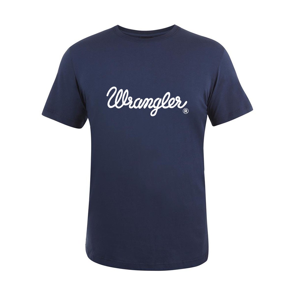 Kaos Wrangler | Kaos Pria | Navy | KWPH - 003