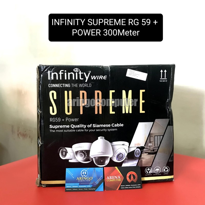 CCTV INFINITY SUPREME RG 59 + POWER 300Meter