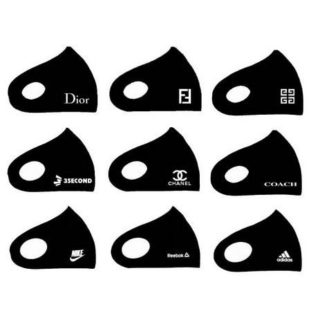 Masker Wajah DESIGN BEBAS bahan Scuba Sablon Motif Anti Debu / Anti Polusi / Anti Bakteri (NON MEDIS