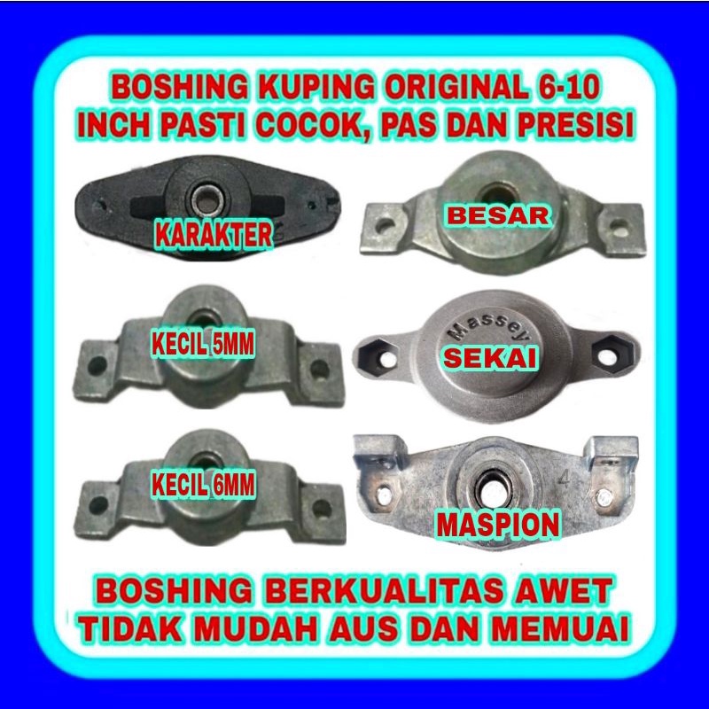 BOSHING KIPAS KARAKTER ORIGINAL BOSHING KUPING KECIL ORIGINAL BOSHING KUPING BESAR ORIGINAL BOS KIPA