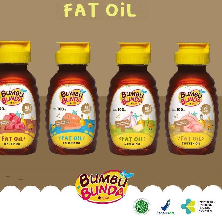 

BUMBU BUNDA By Elia FAT OIL | Minyak BB Booster anak | Wagyu Oil | Chicken Oil