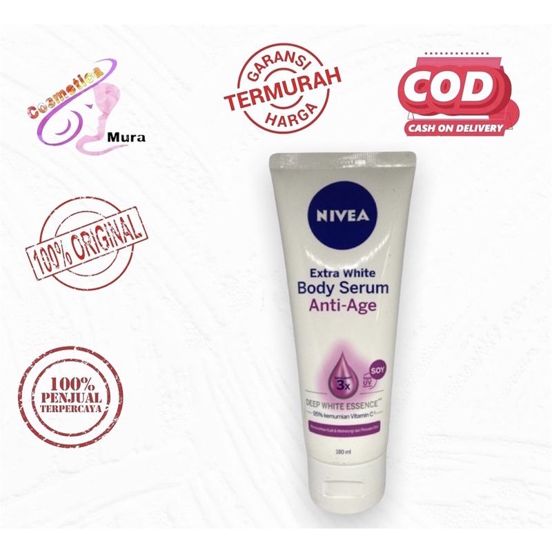 NIVEA BODY SERUM ANTI AGE / NIVEA EXTRA WHITE BODY SERUM ANTI AGE