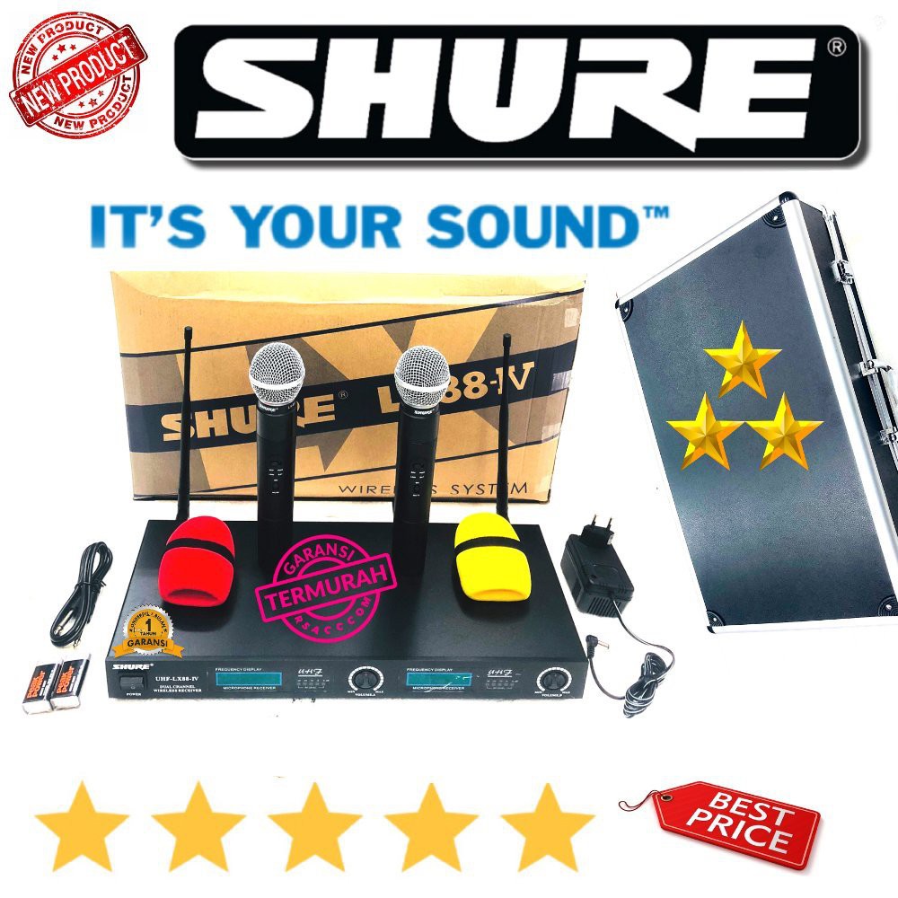 CANGGIH MIC WIRELESS SHURE BETA88 EDITION