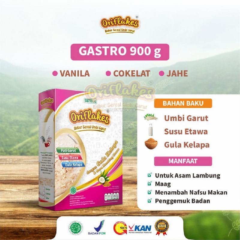 

oriflakes gaztro 900gram vanilla