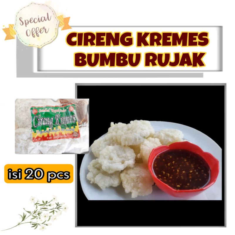 

CIRENG KREMES BUMBU RUJAK - SELERA ISI 20PCS