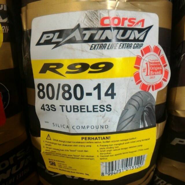 Corsa Platinum R99 uk. 80/80 - 14