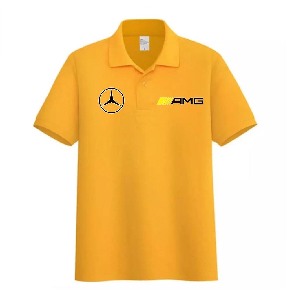 Noveli wear - Kaos kerah pria | kaos polo shirt | kaos polo distro logo AMG